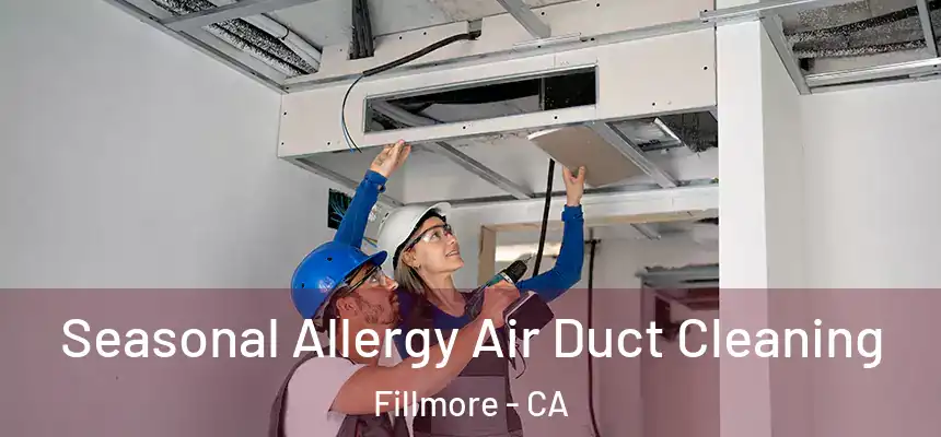  Seasonal Allergy Air Duct Cleaning Fillmore - CA